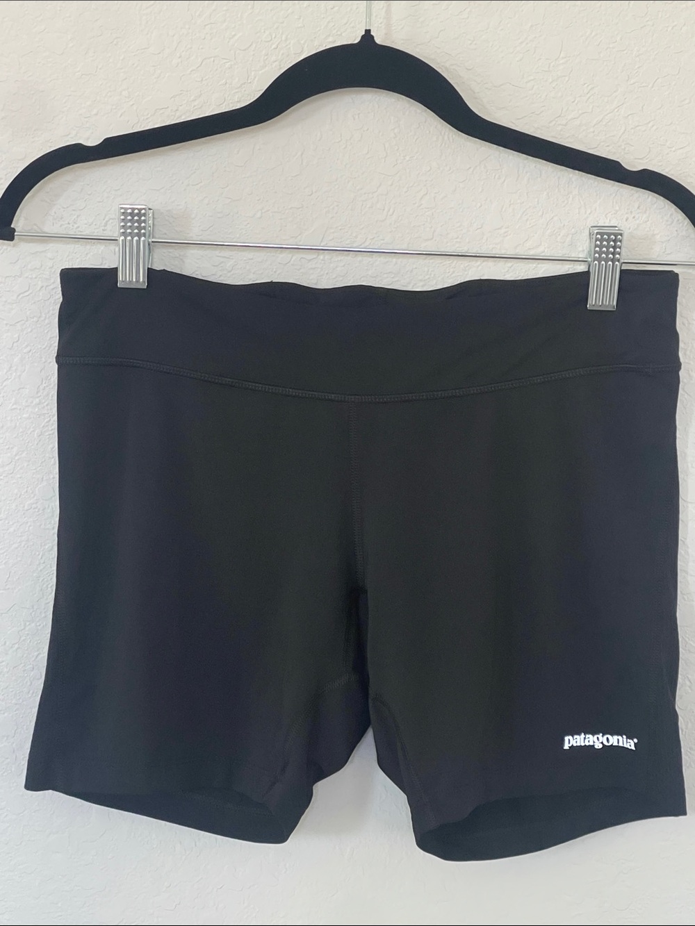 Patagonia Women’s M Black 4” Running Shorts Athletic Workout Stretch